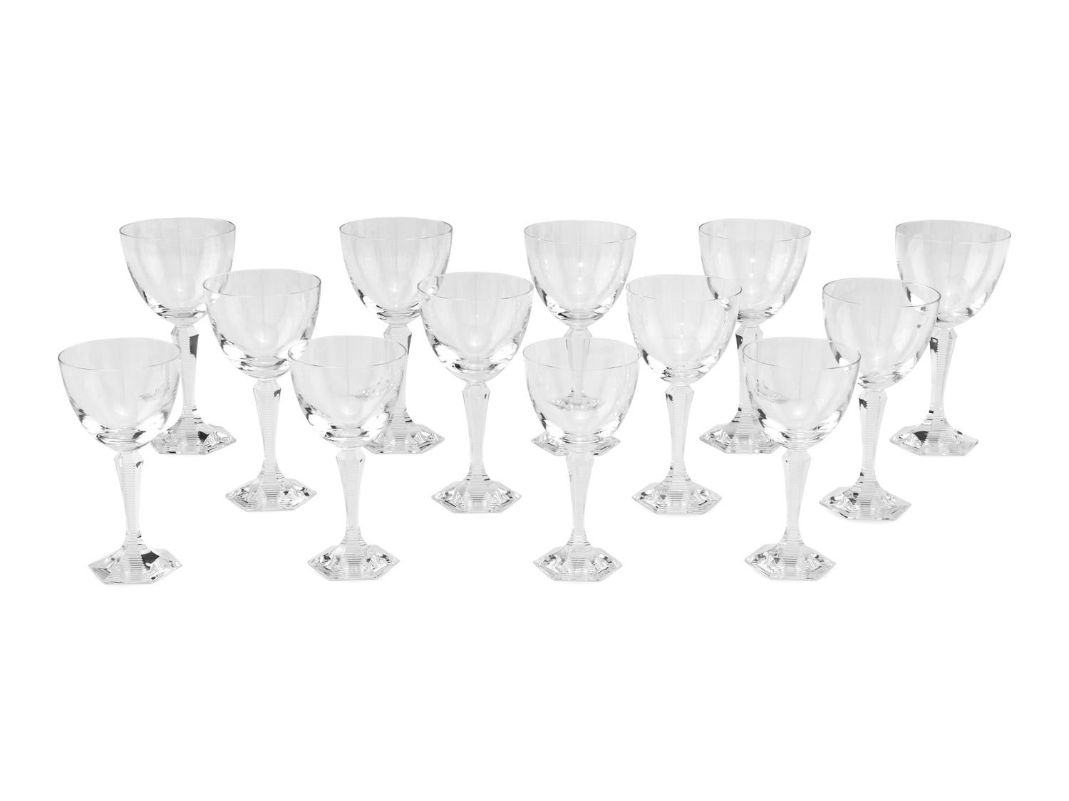 A Baccarat Opera Stemware Service