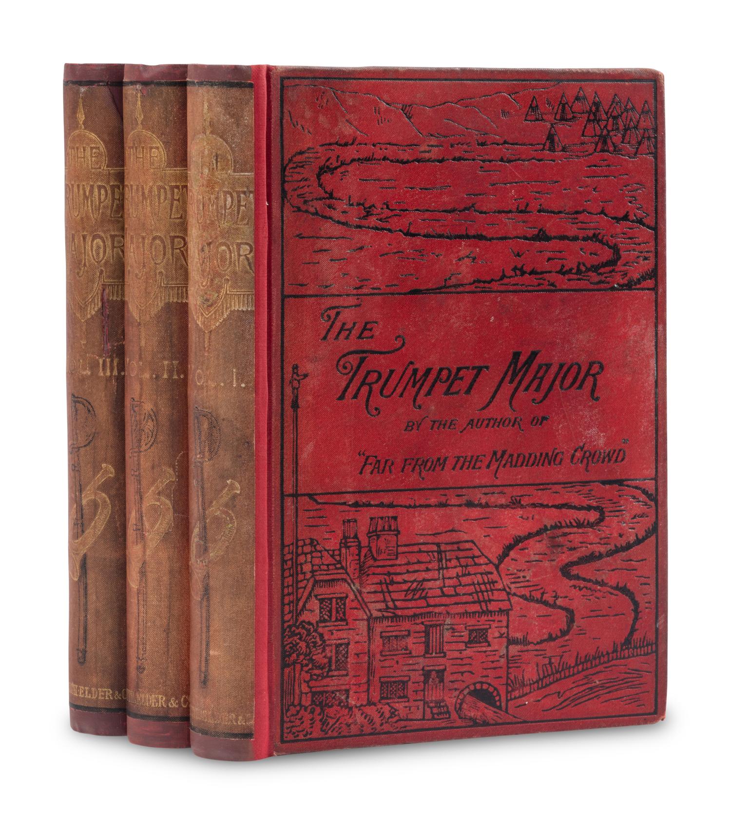 HARDY, Thomas (1840-1928). The Trumpet Major . London: Smith, Elder & Co., 1880.