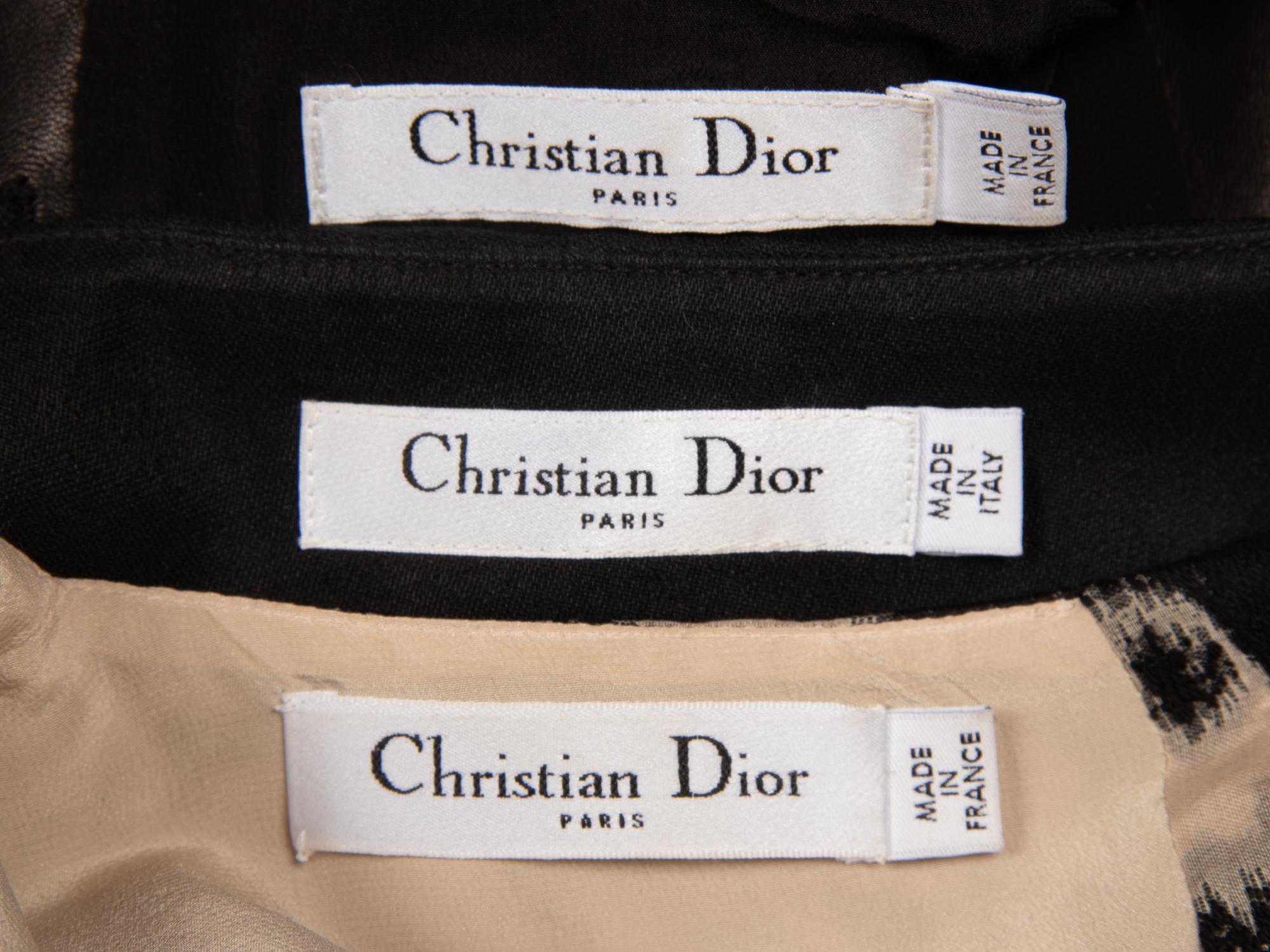 Christian Dior, Two Tops & One Skirt