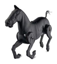 A Pressed Metal Horse Carousel Figure