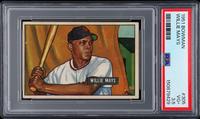 A 1951 Bowman Willie Mays Rookie Baseball Card No. 305 (PSA 3.5 VG+)