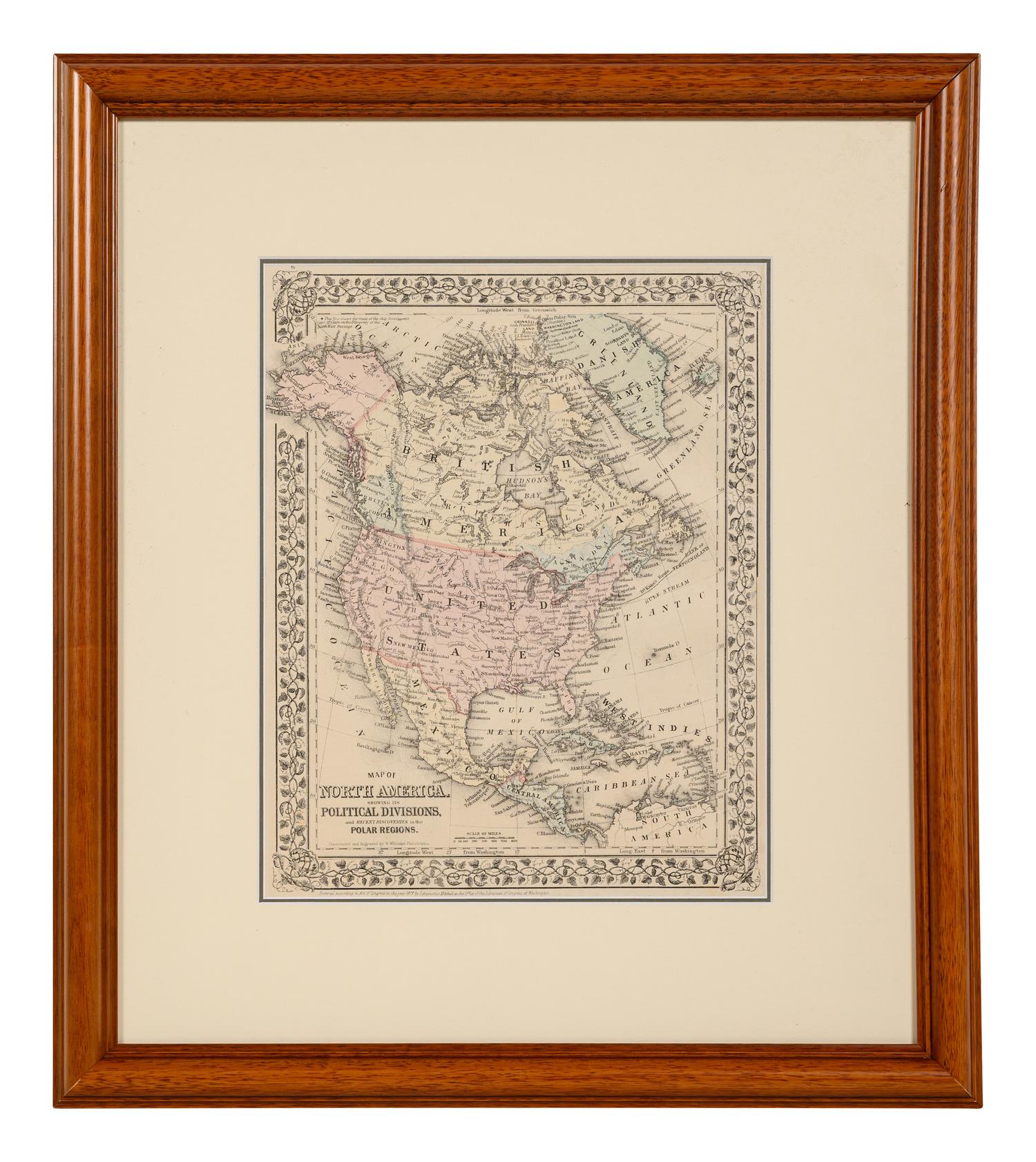 A group of 14 19th and 20th century maps, comprising: