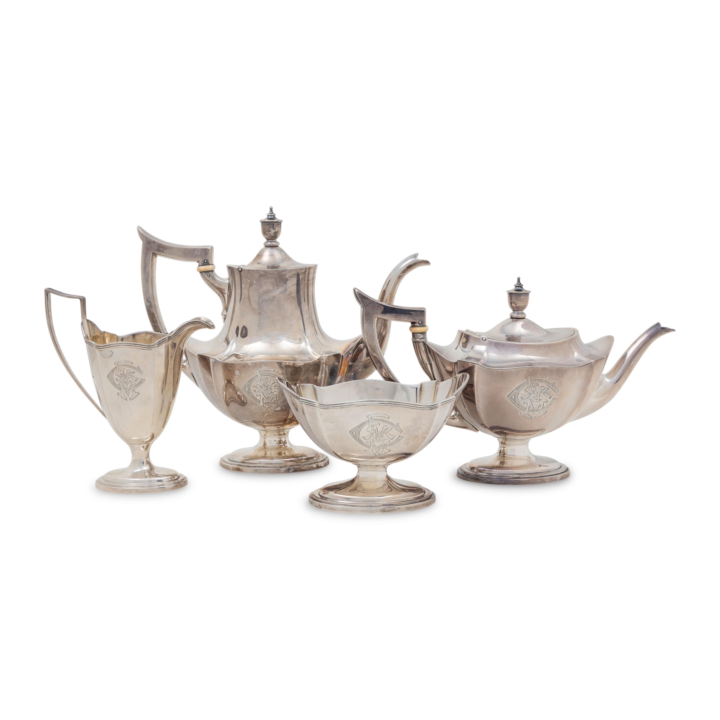 An American Silver Tea and Coffee Service