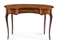 A Louis XV Style Parquetry Writing Table