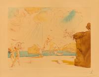 Salvador Dali, (Spanish, 1904–1989), Plage de Cadaques (Sur La Plage), 1967