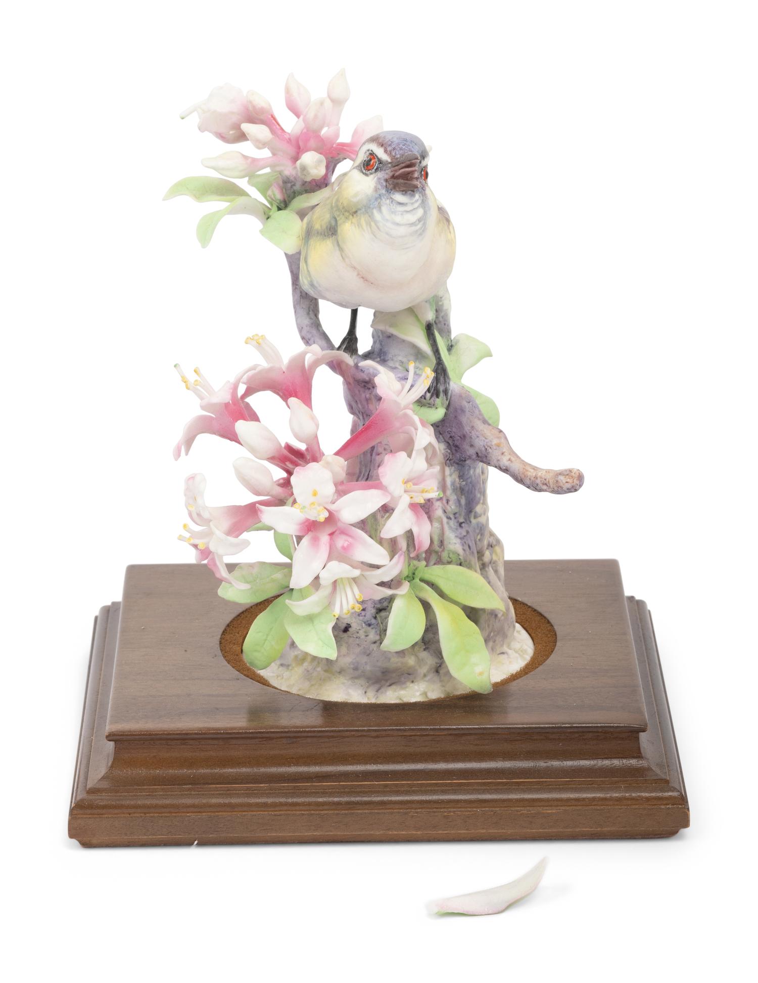 Six Boehm and Royal Worcester Dorothy Doughty Porcelain Groups