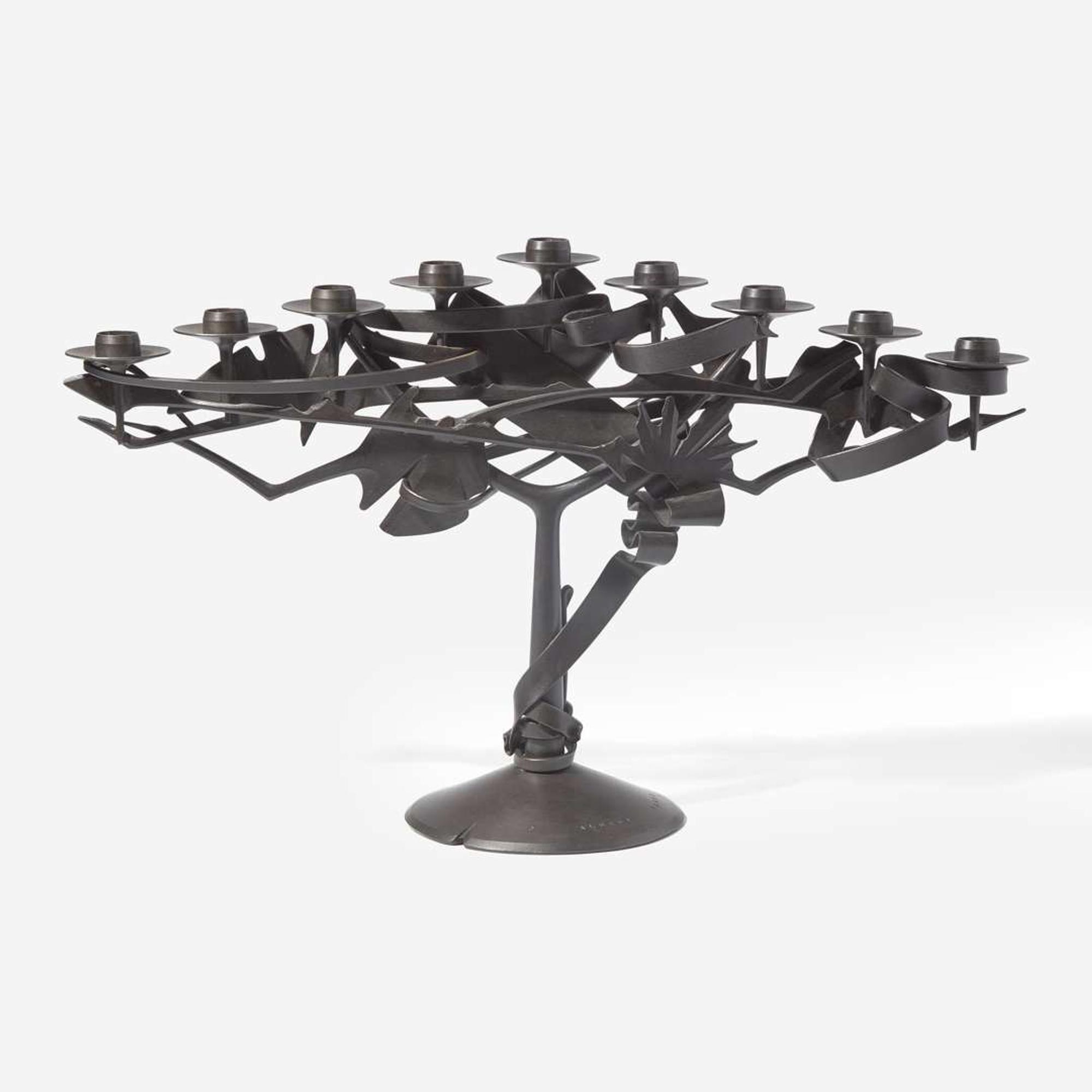Albert Paley (American, b. 1944) Menorah, USA, 1995