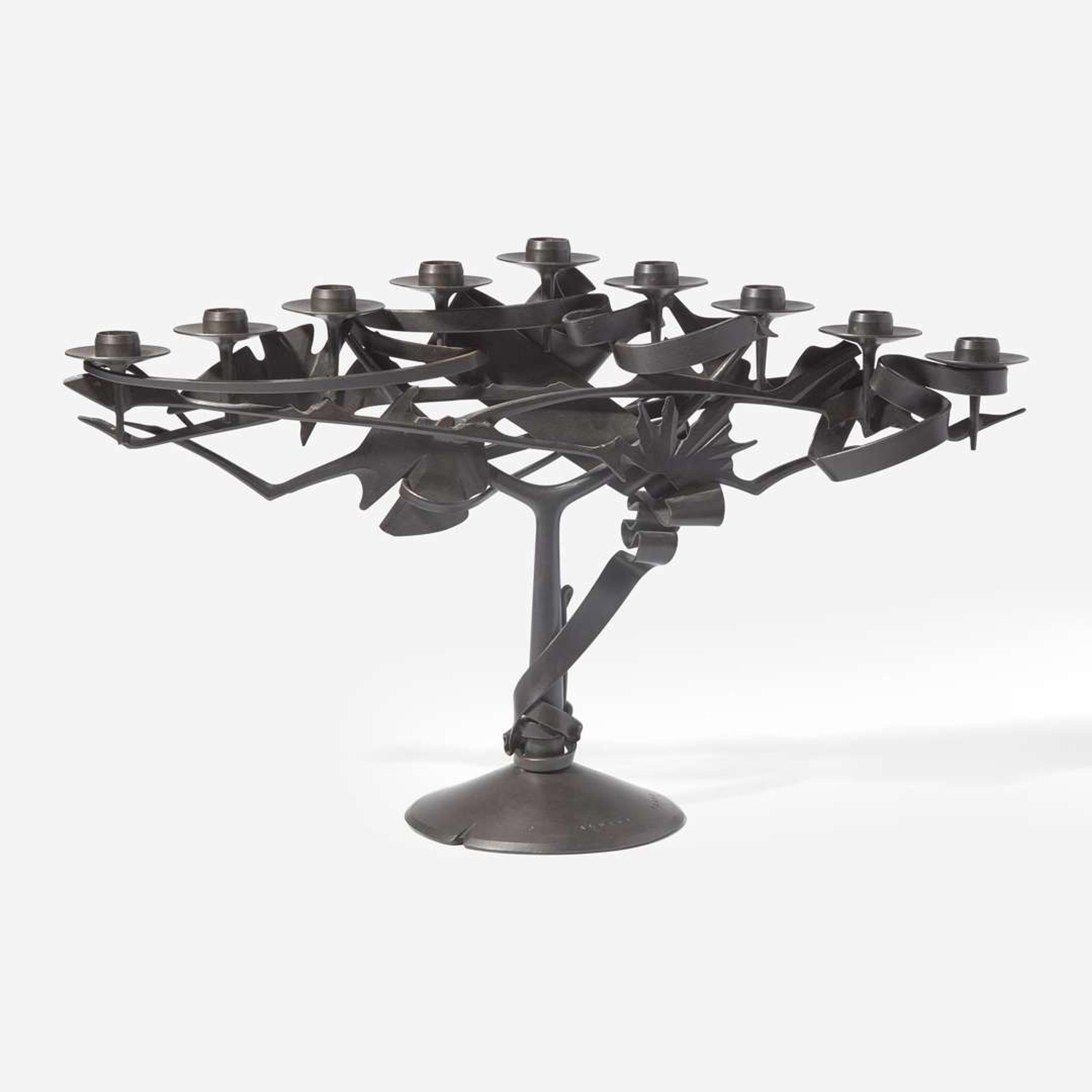 Albert Paley (American, b. 1944) Menorah, USA, 1995