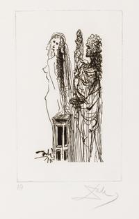 Salvador Dalí, (Spanish, 1904-1989), A group of five works
