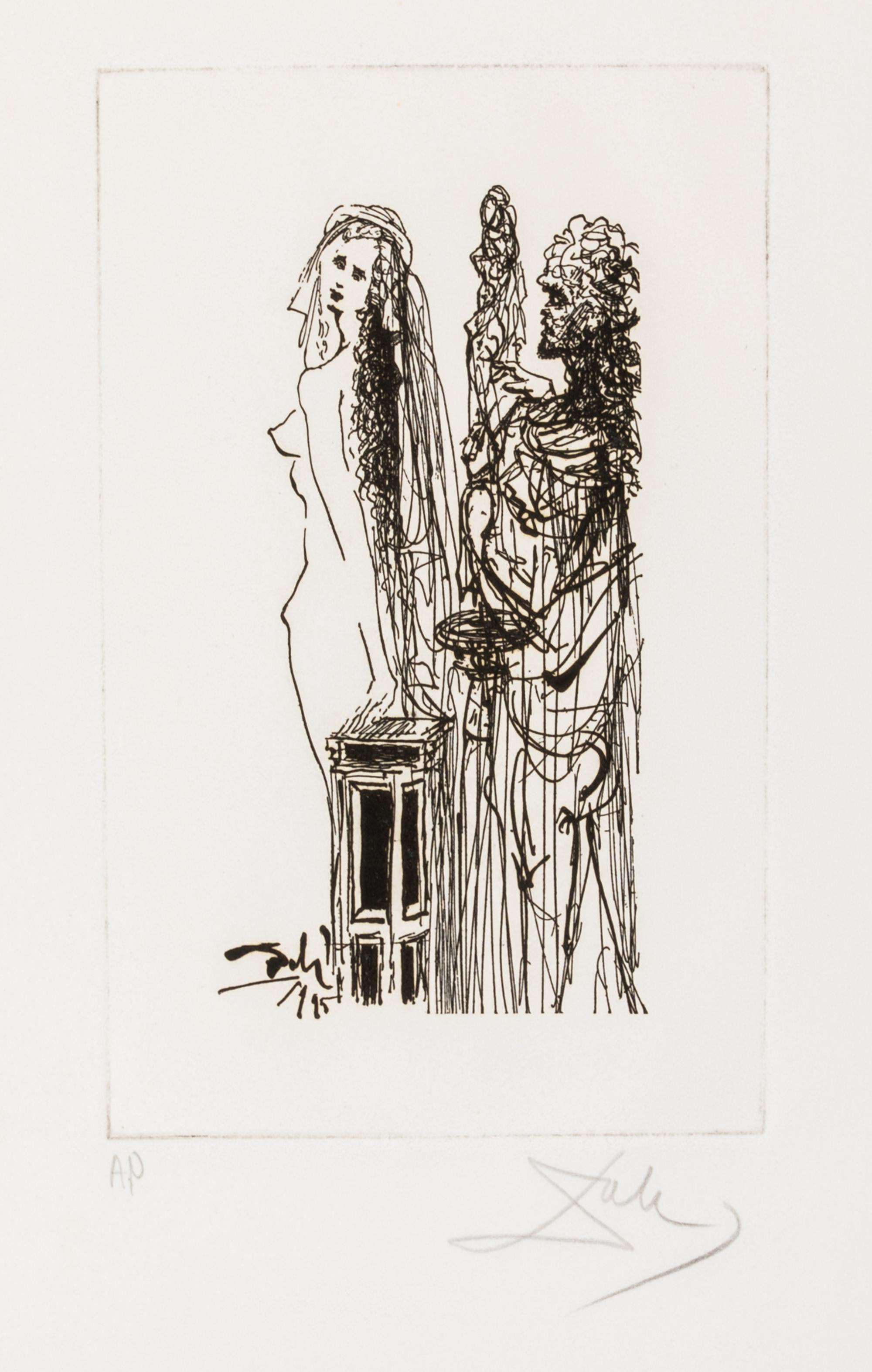 Salvador Dalí, (Spanish, 1904-1989), A group of five works