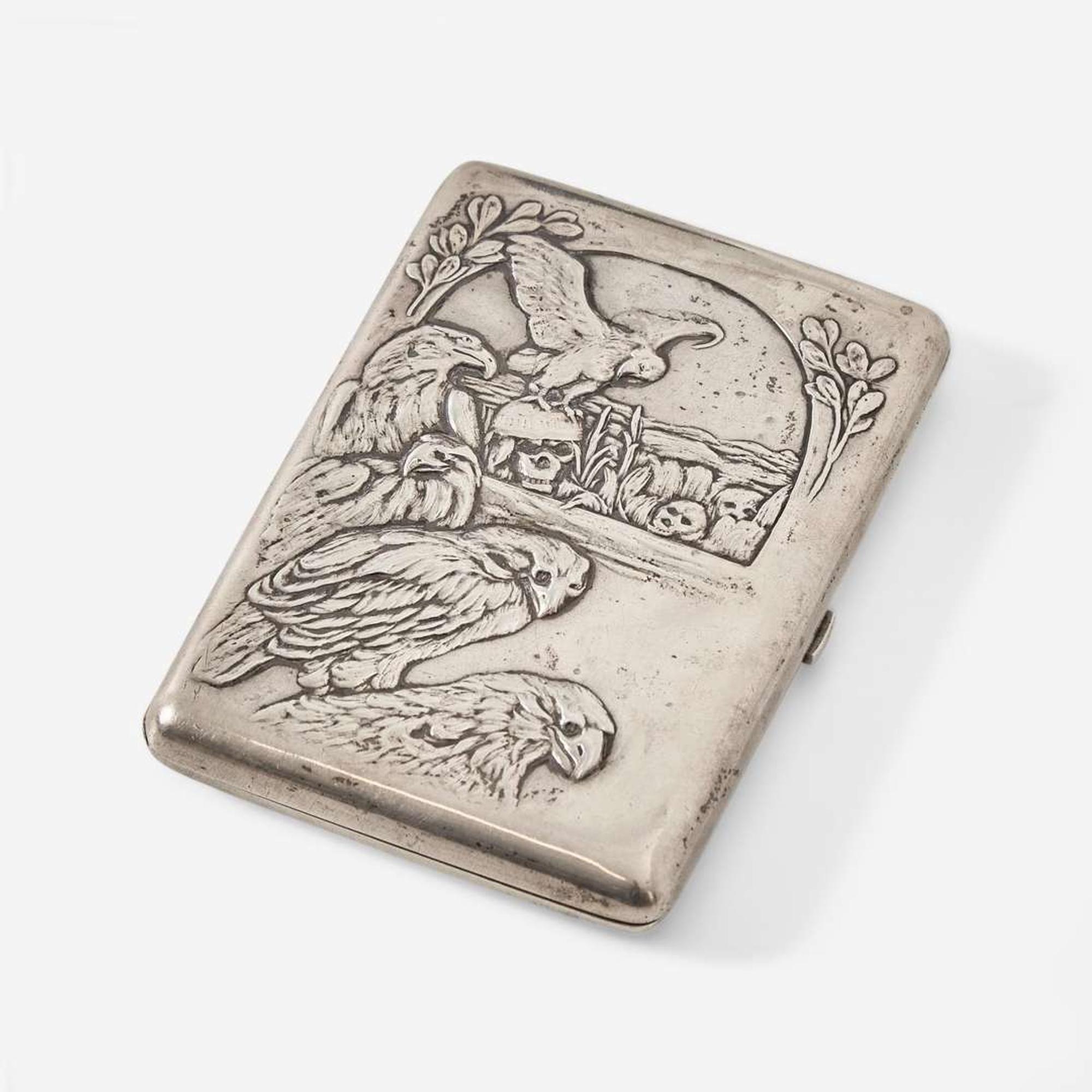 A large collection of thirty silver cigarette and card cases Russian and Continental, various makers, various dates ranging from the late 19th / early 20th century