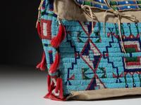 Sioux Beaded Hide Possible Bag