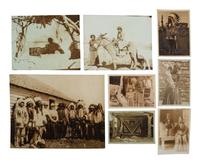 [NATIVE AMERICANS]. 50+ photos & postcards of Native Americans incl. image by RINEHART.