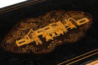 A Chinese Lacquer Diminutive Cabinet