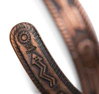 Fred Harvey Era Copper Trade Cuff Bracelets