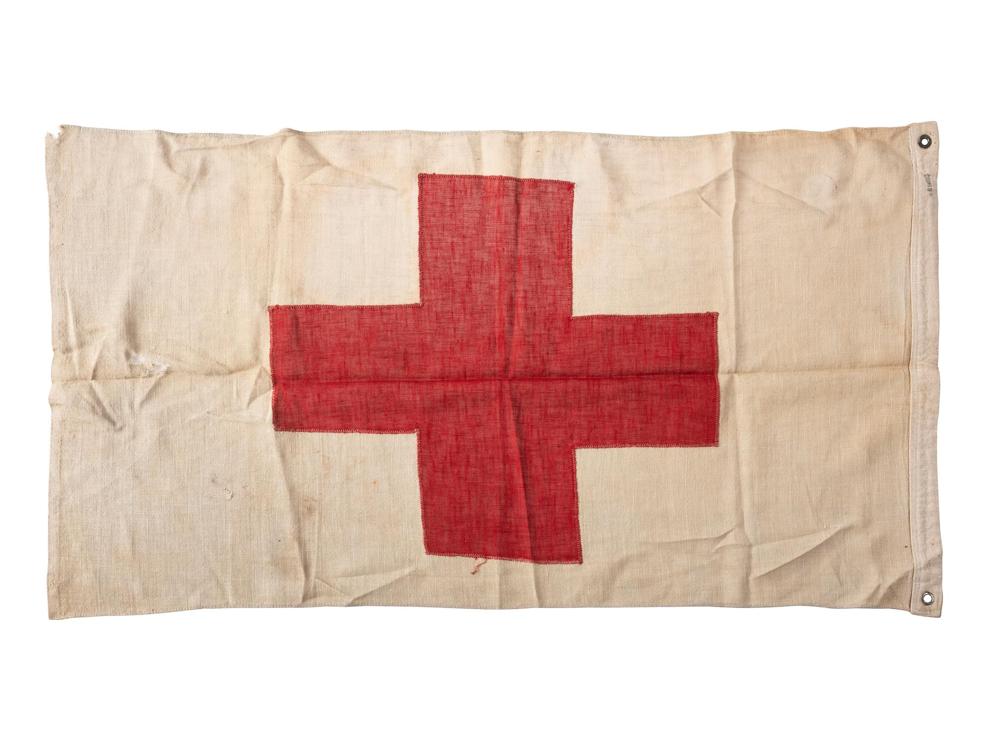 [AMERICAN RED CROSS]. BARTON, Clara (1821-1912). Autograph letter signed ("Clara Barton"). Oxford, MS, 15 January 1906. [ With :] WWI Red Cross poster, flag, and nurse's cap.