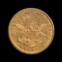 A United States 1870-S Liberty Head $20 Gold Coin