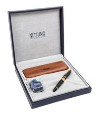 A Nettuno 1911 Limited Edition Fountain Pen and Ink Set