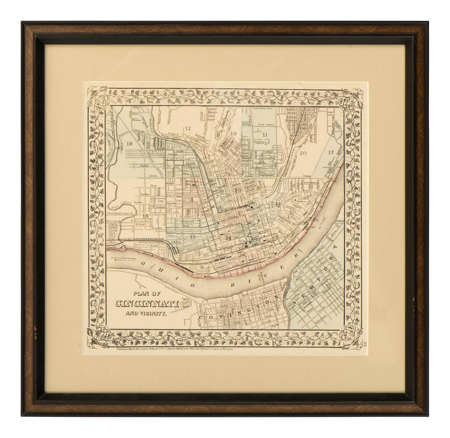 Two Maps of Cincinnati and Hamilton County