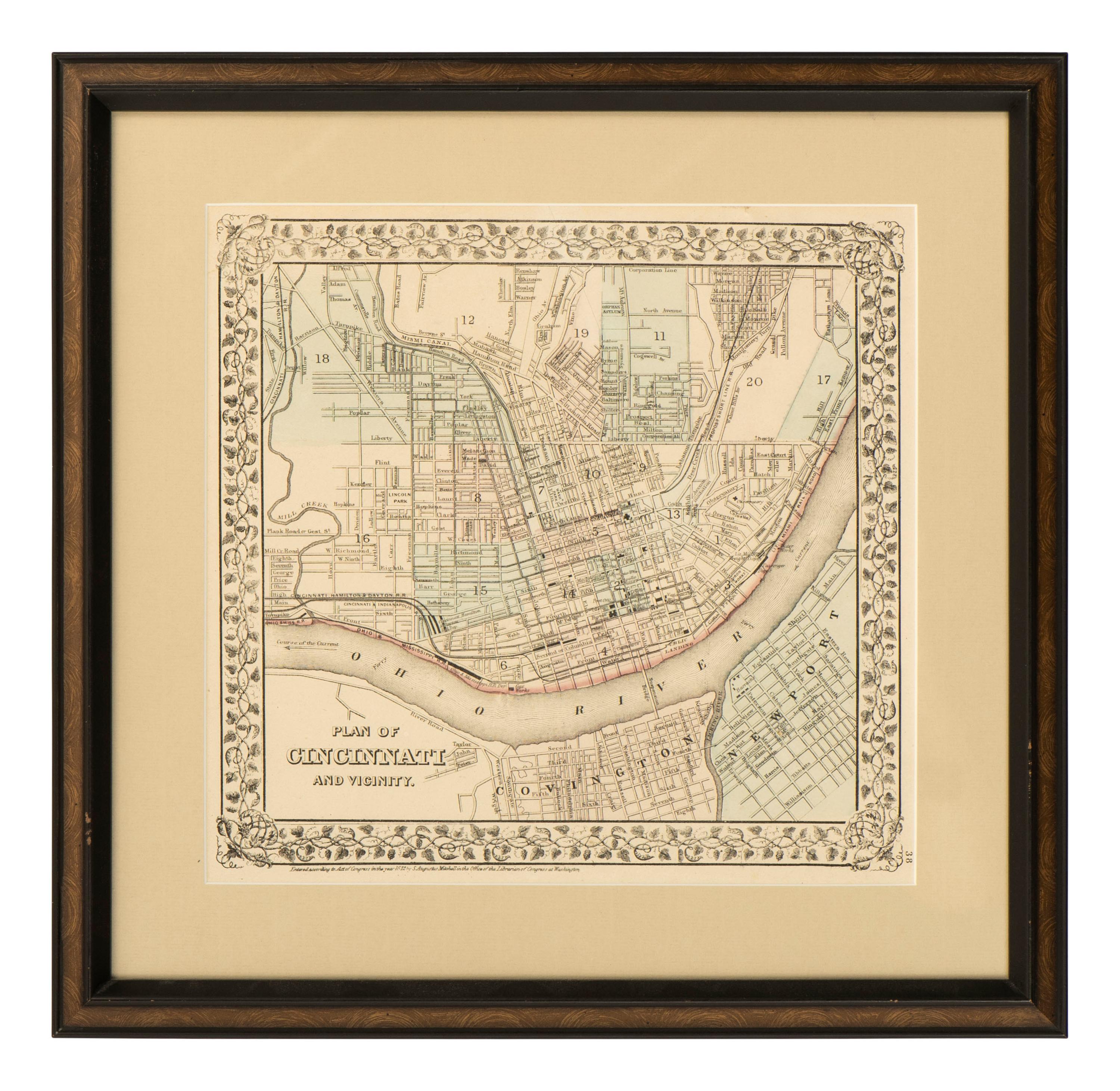 Two Maps of Cincinnati and Hamilton County