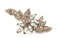 An H. Pomeranty Rhinestone Brooch,