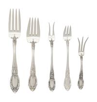 An American Silver Flatware Service