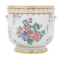 A Samson Porcelain Cache Pot