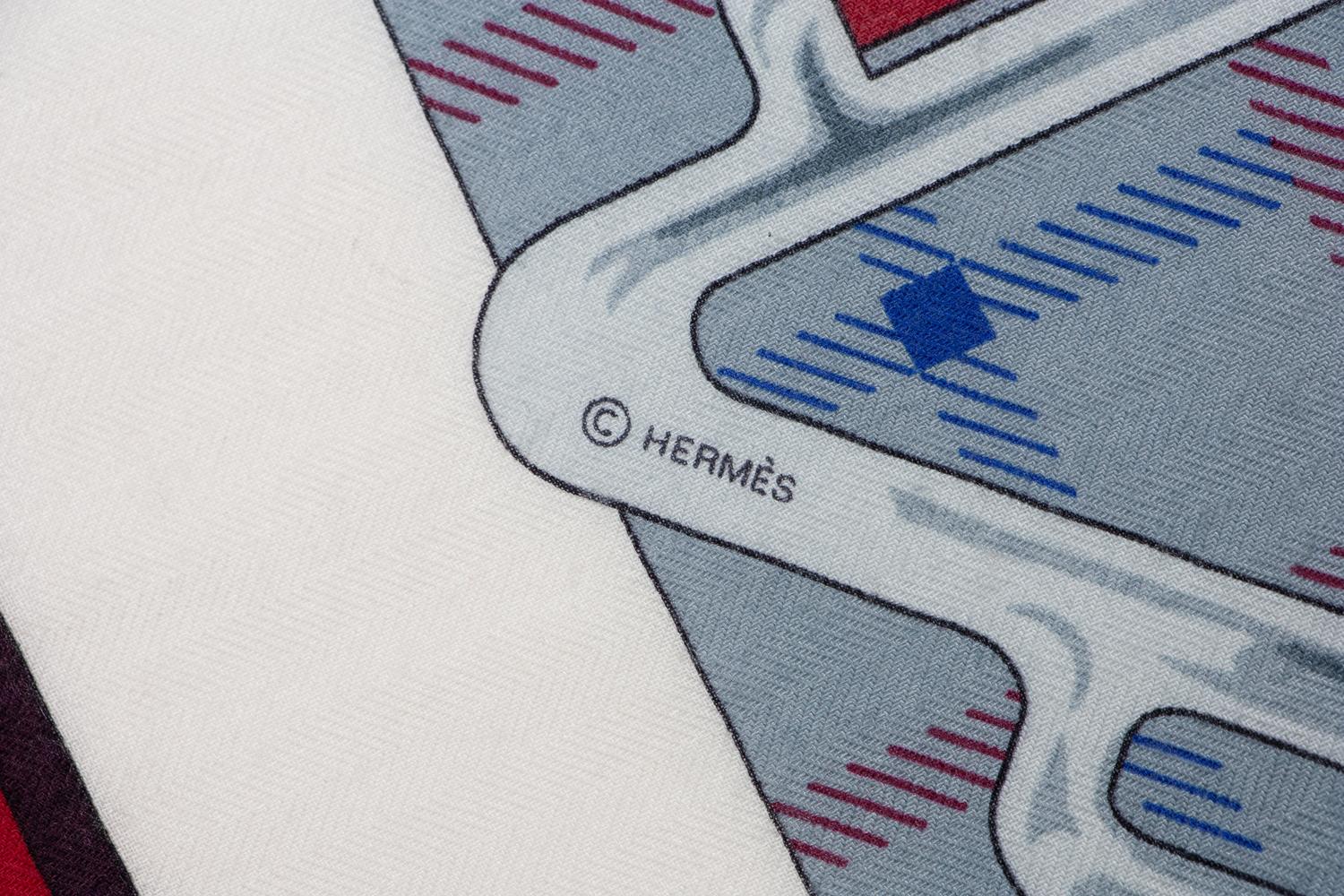 Hermès 140cm Silk/Cashmere Scarf