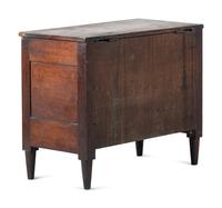 A Federal Walnut One-Drawer Sugar Chest