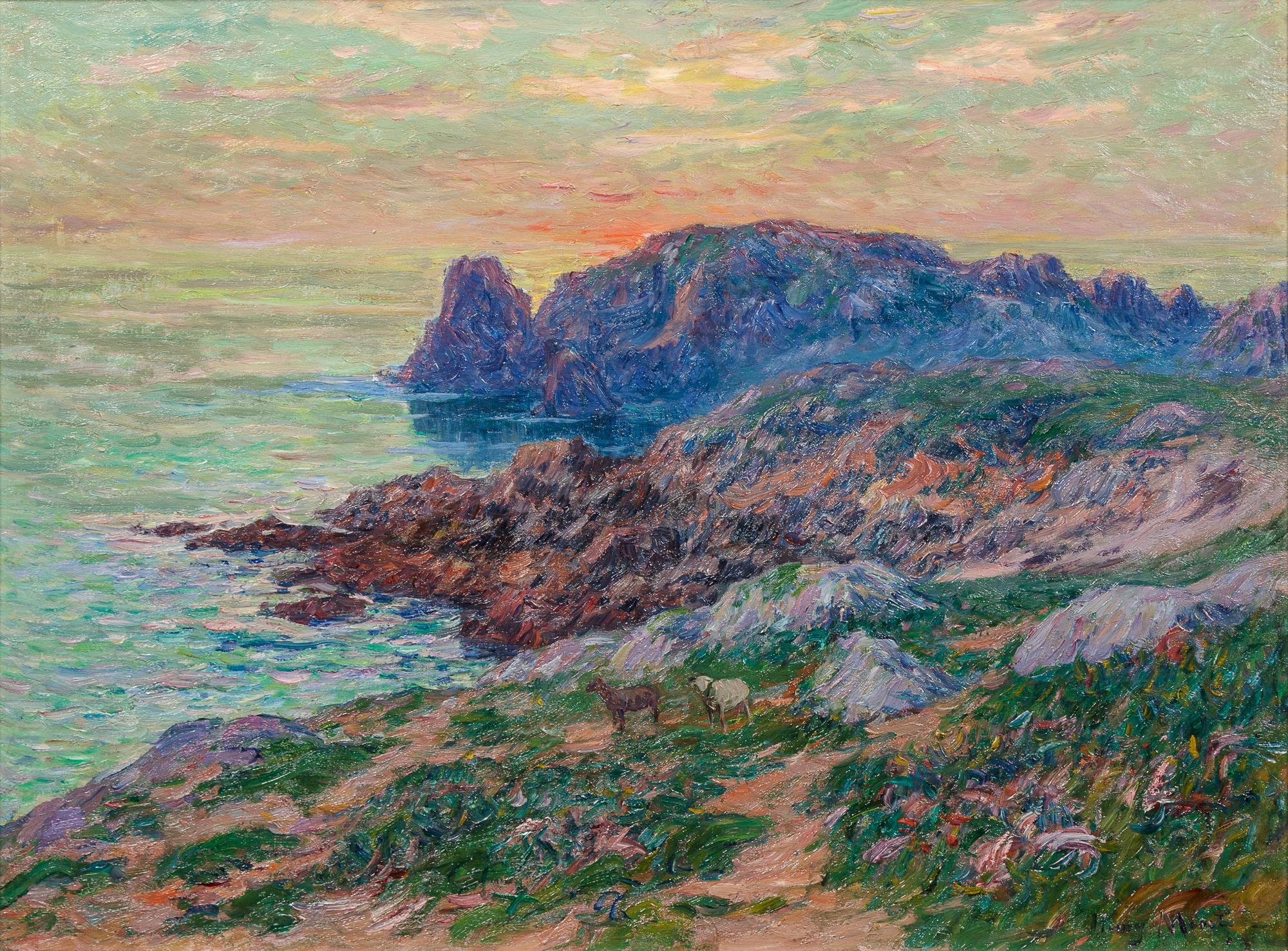 L'Ile de Ouessant, le soir
