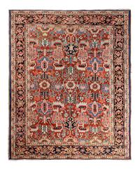 A Heriz Wool Rug