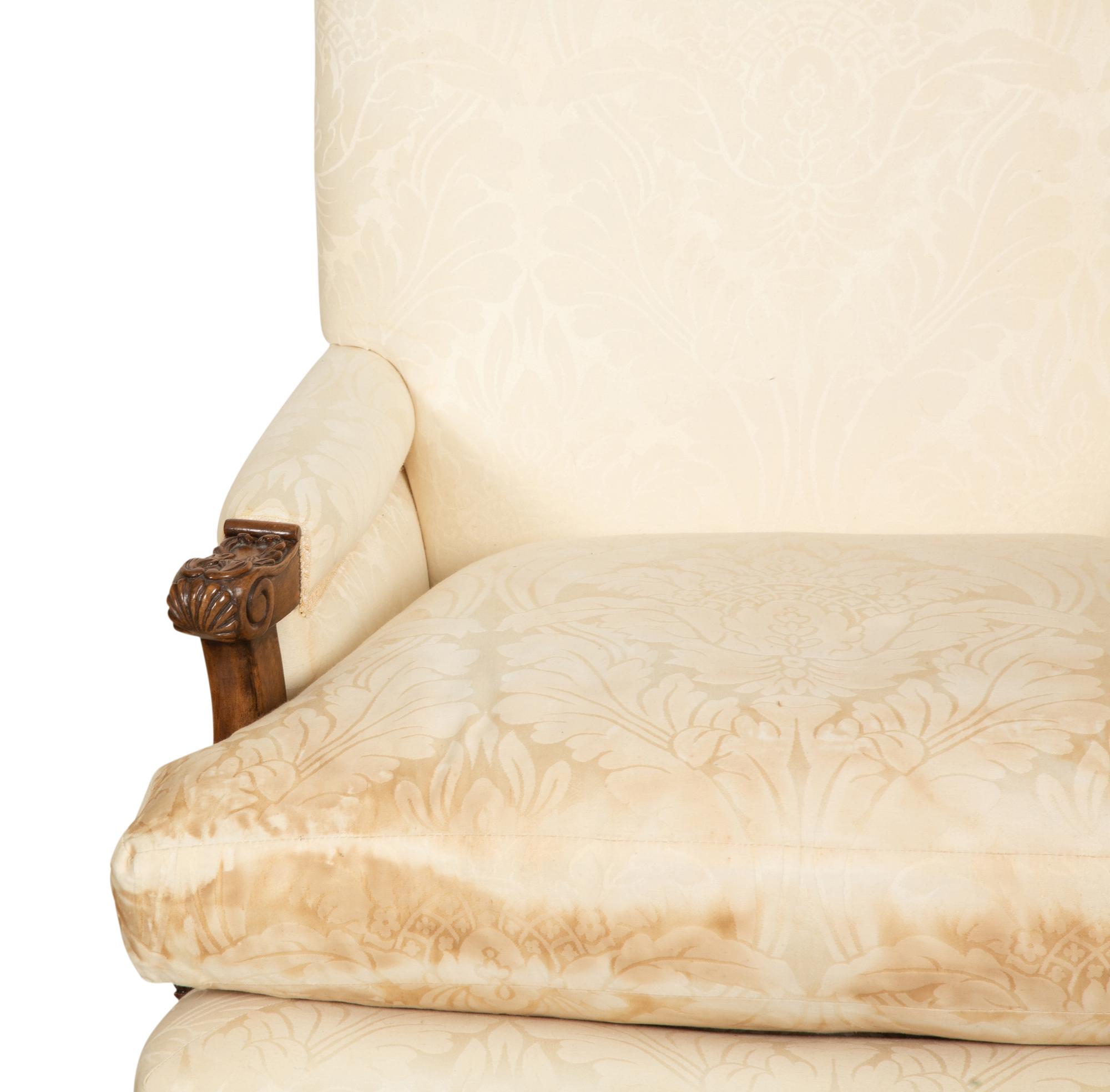 A Pair of Regence Style Bergères