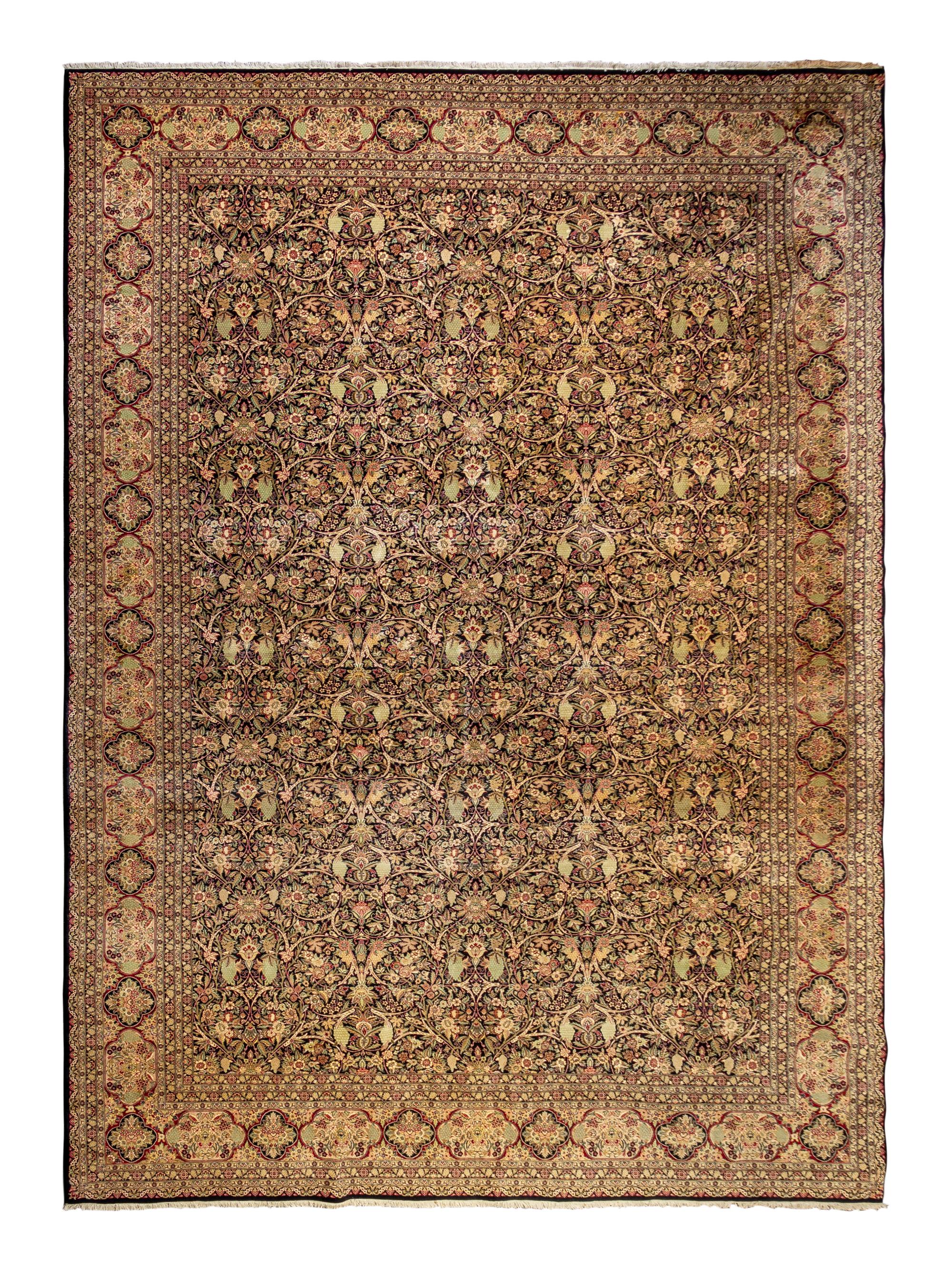 A Kashmir Wool Rug