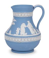 A Wedgewood Jasperware Pitcher