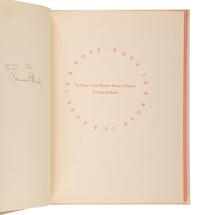 STEIN, Gertrude (1874-1946). The World is Round . New York: William R. Scott, Inc., 1939.