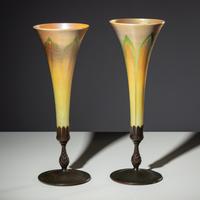 Near pair of vases