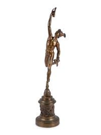 A Pair of Sculptures of Mercury and Psyche