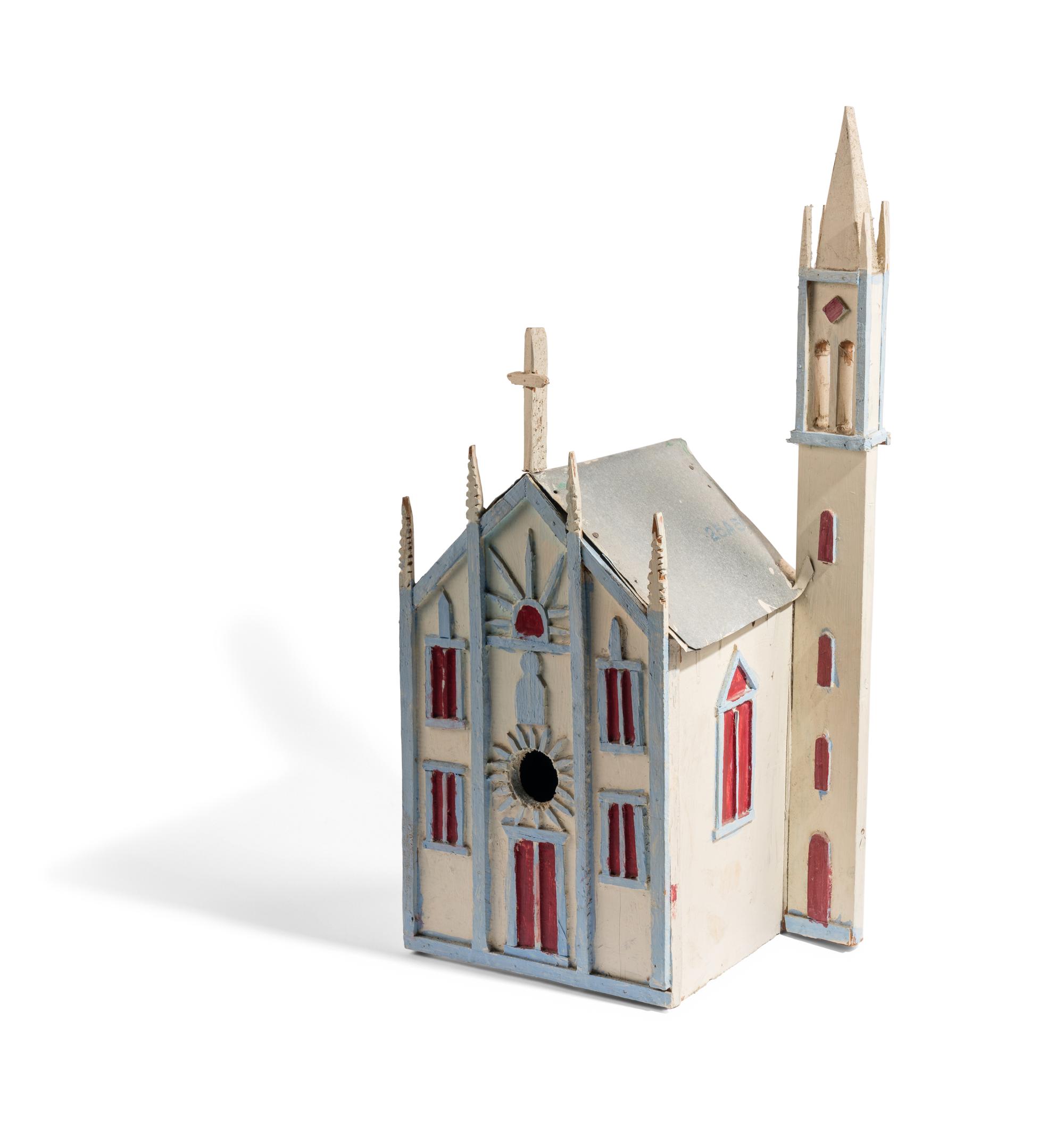 Birdhouse Church (White)