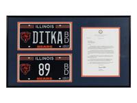 A Group of Four Awards Presented to Mike Ditka Formerly Displayed at Mike Ditka’s Restaurant
