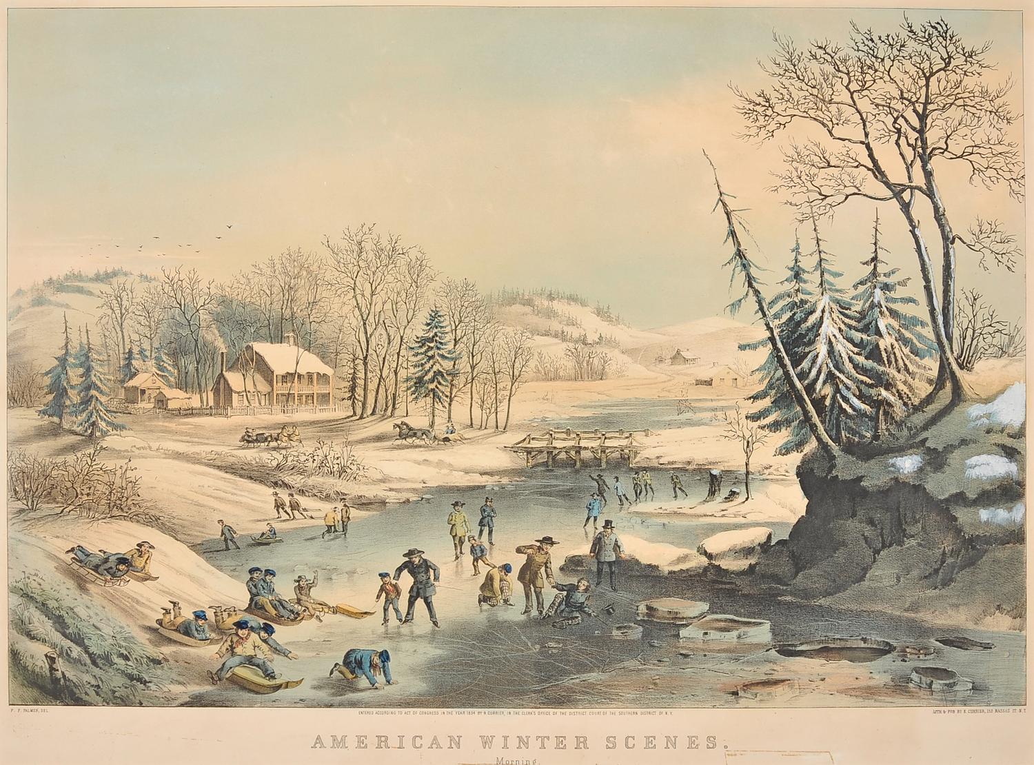 CURRIER and IVES, publishers -- After Frances F. Palmer