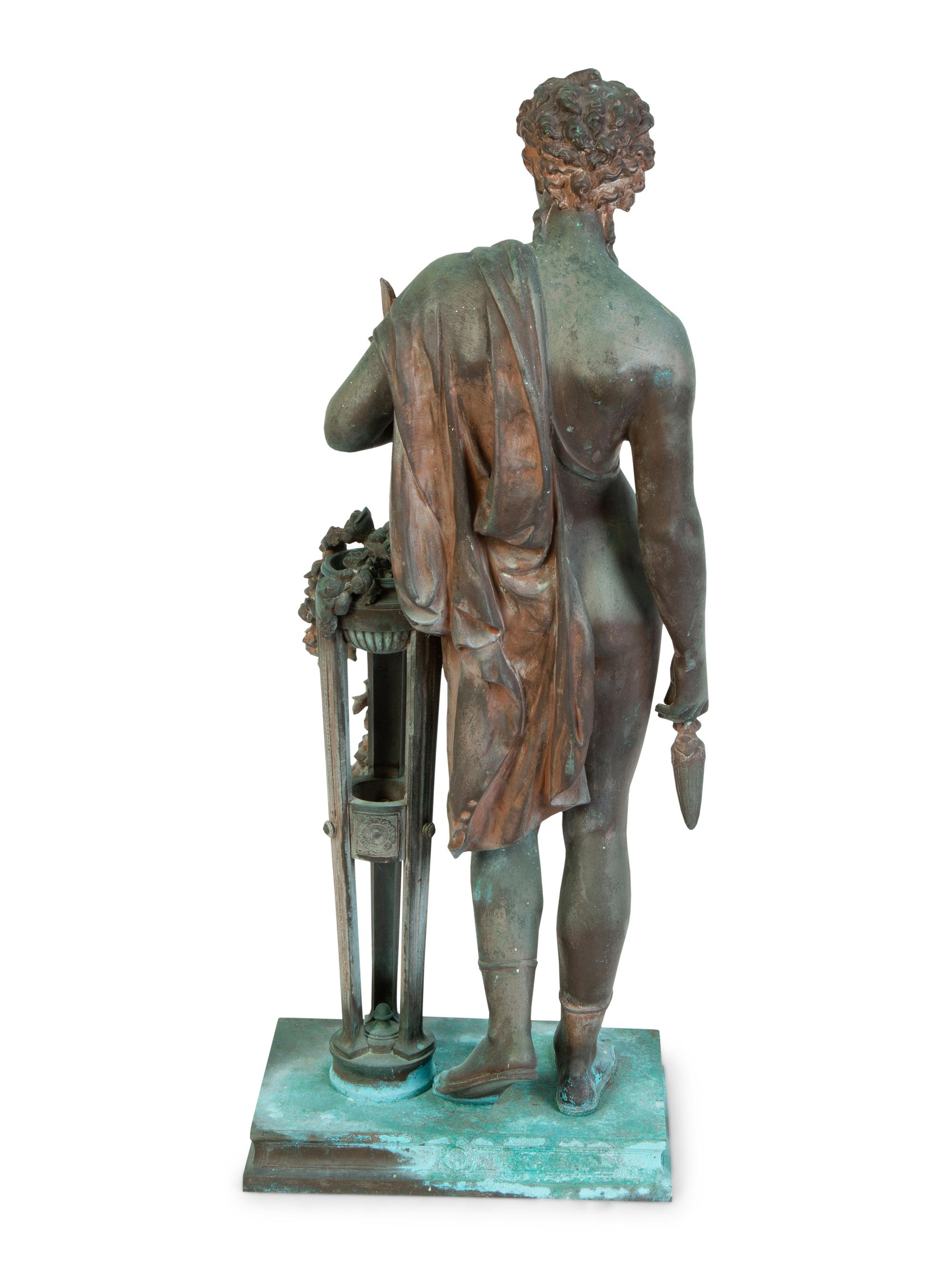 A Grand Tour Bronze Sculpture of Apollo — 19TH CENTURY