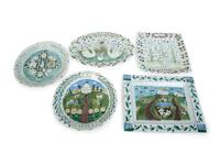A Group of Five Pieces of Pottery by Mara Superior — 20TH CENTURY