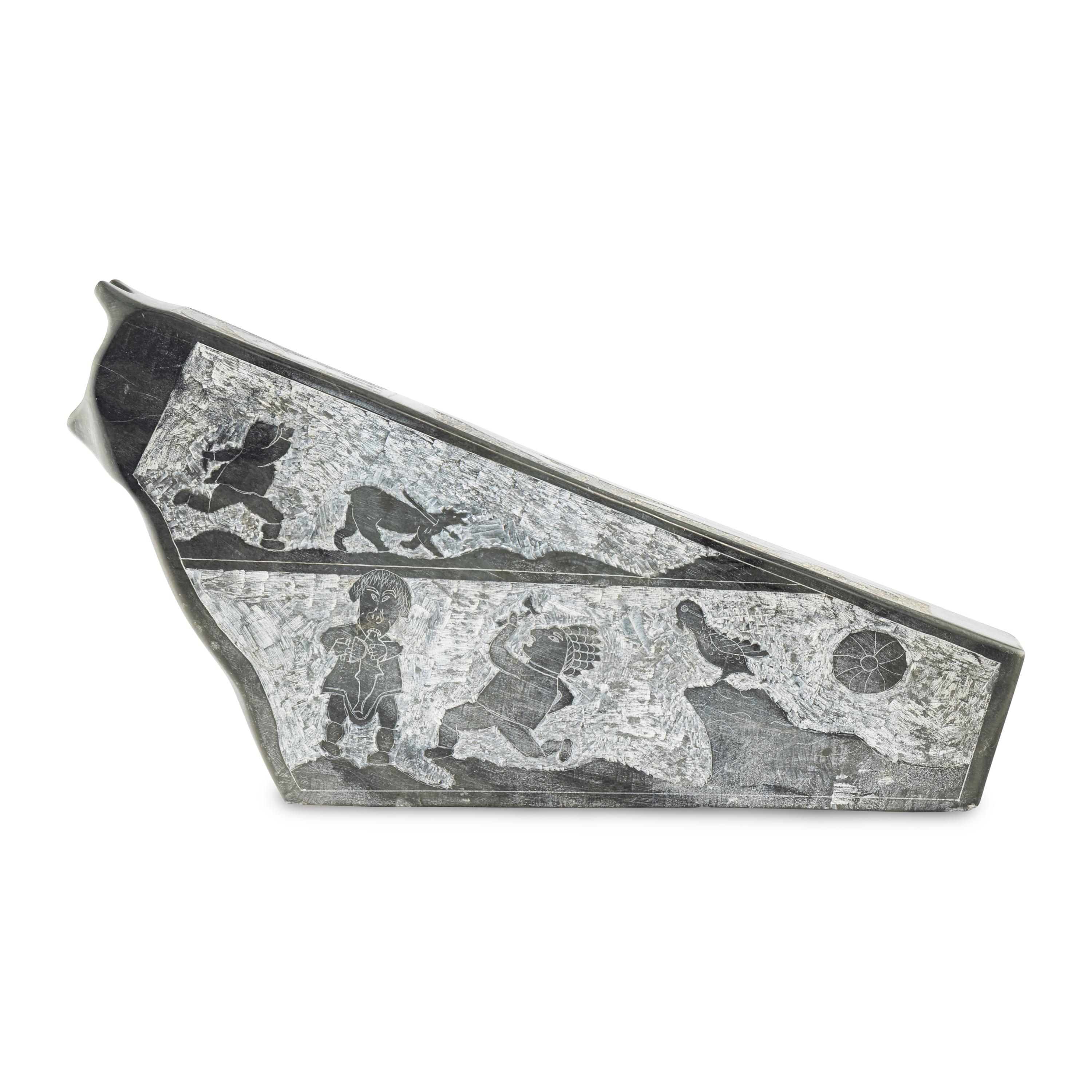 Seal with Carved Hunt Scene