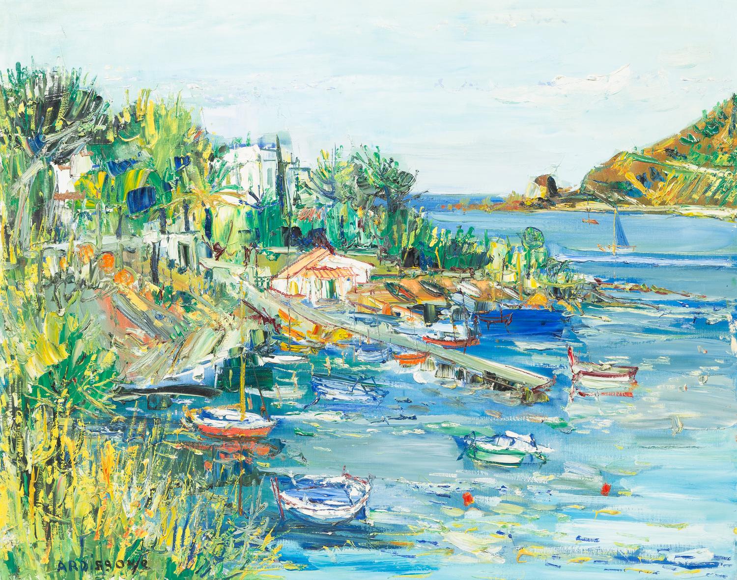 Yolande Ardissone, (French, b. 1927), Agay