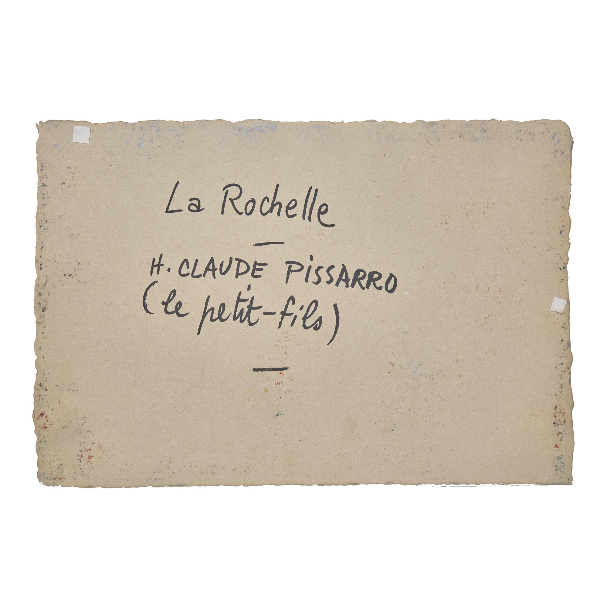 Hugues Claude Pissarro (French, b. 1935) — La Rochelle