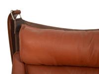A Falcon Leather Armchair and Ottoman by Sigurd Ressell for Vatne Mobler