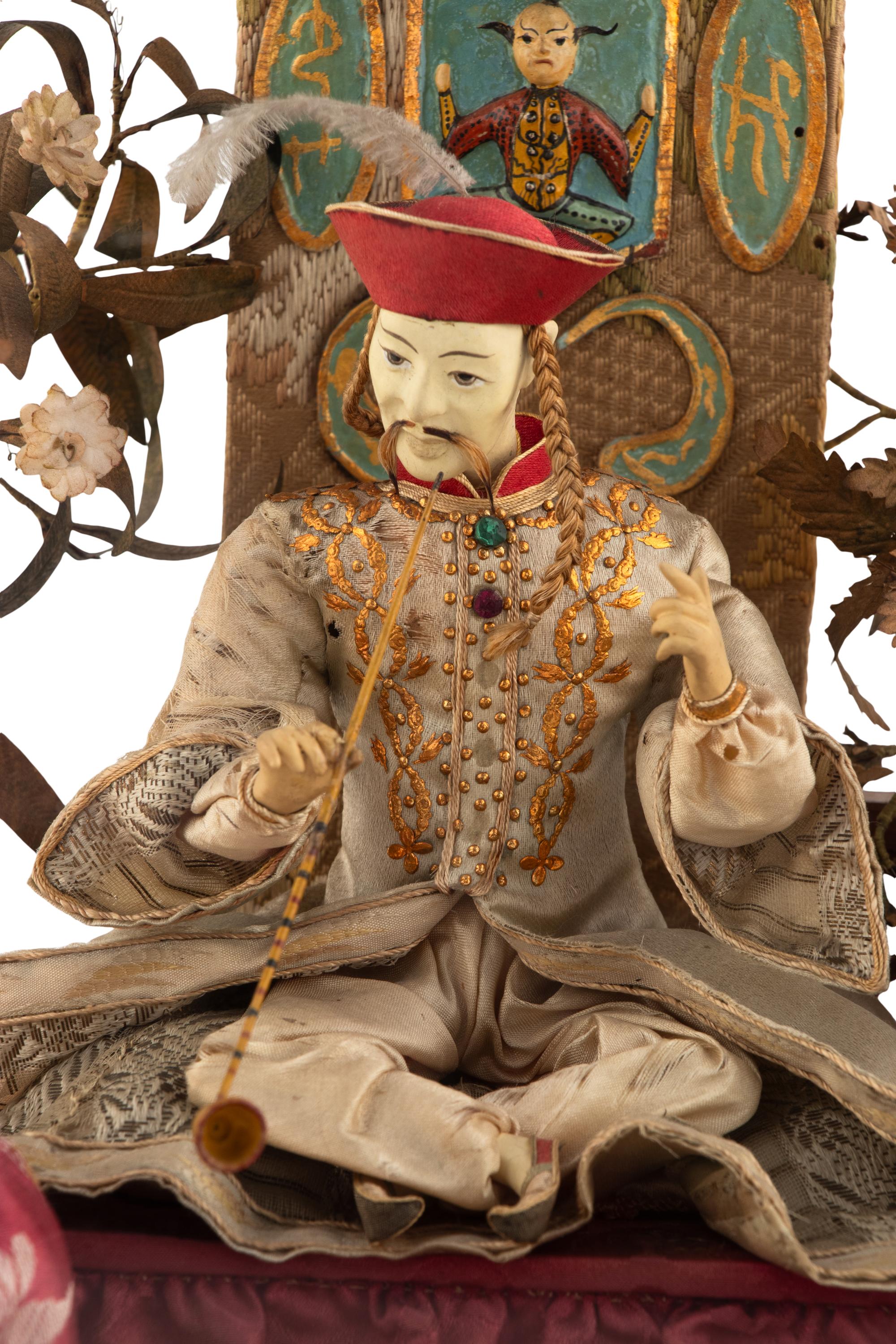 A Musical Automaton Tableau of a Mandarin Opium Den