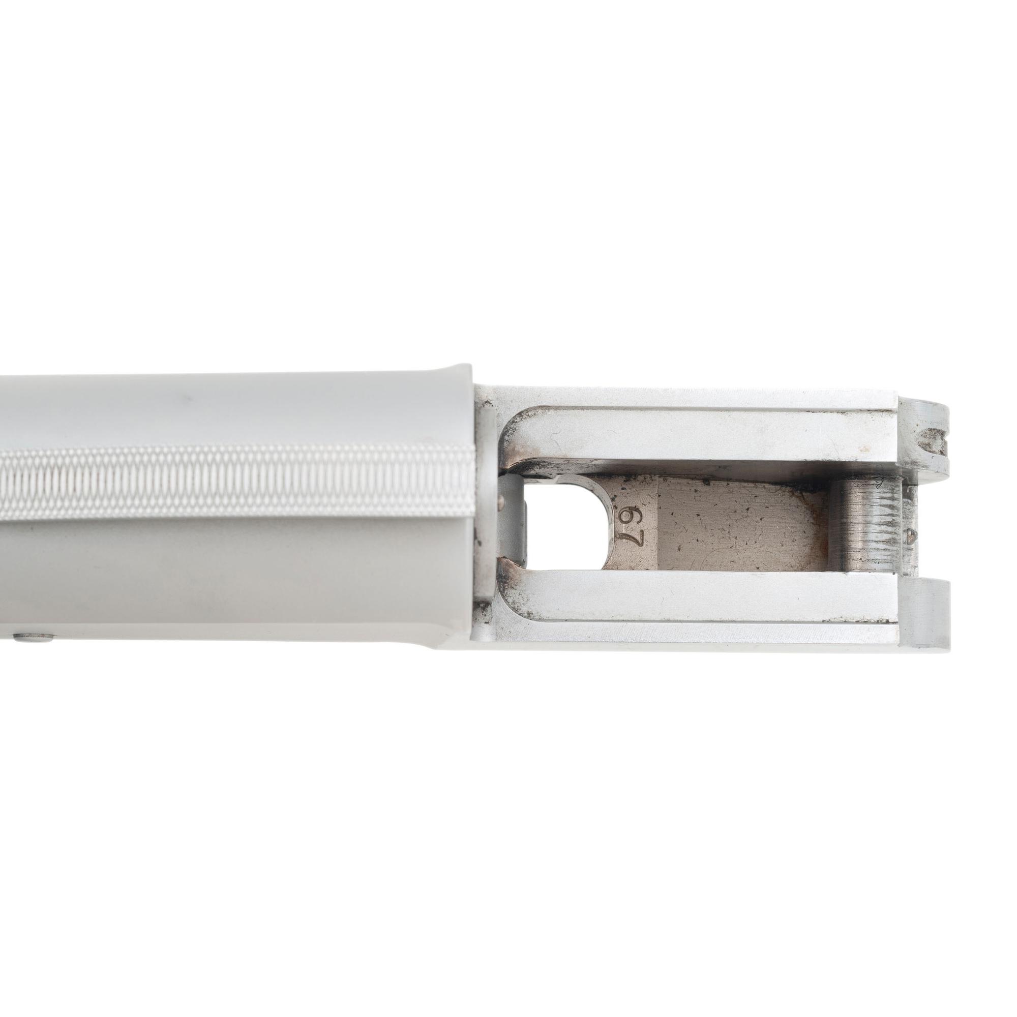 *Ljutic Mono-Gun Custom Silver Plated Shotgun with Original Shipping Box and Travel Case