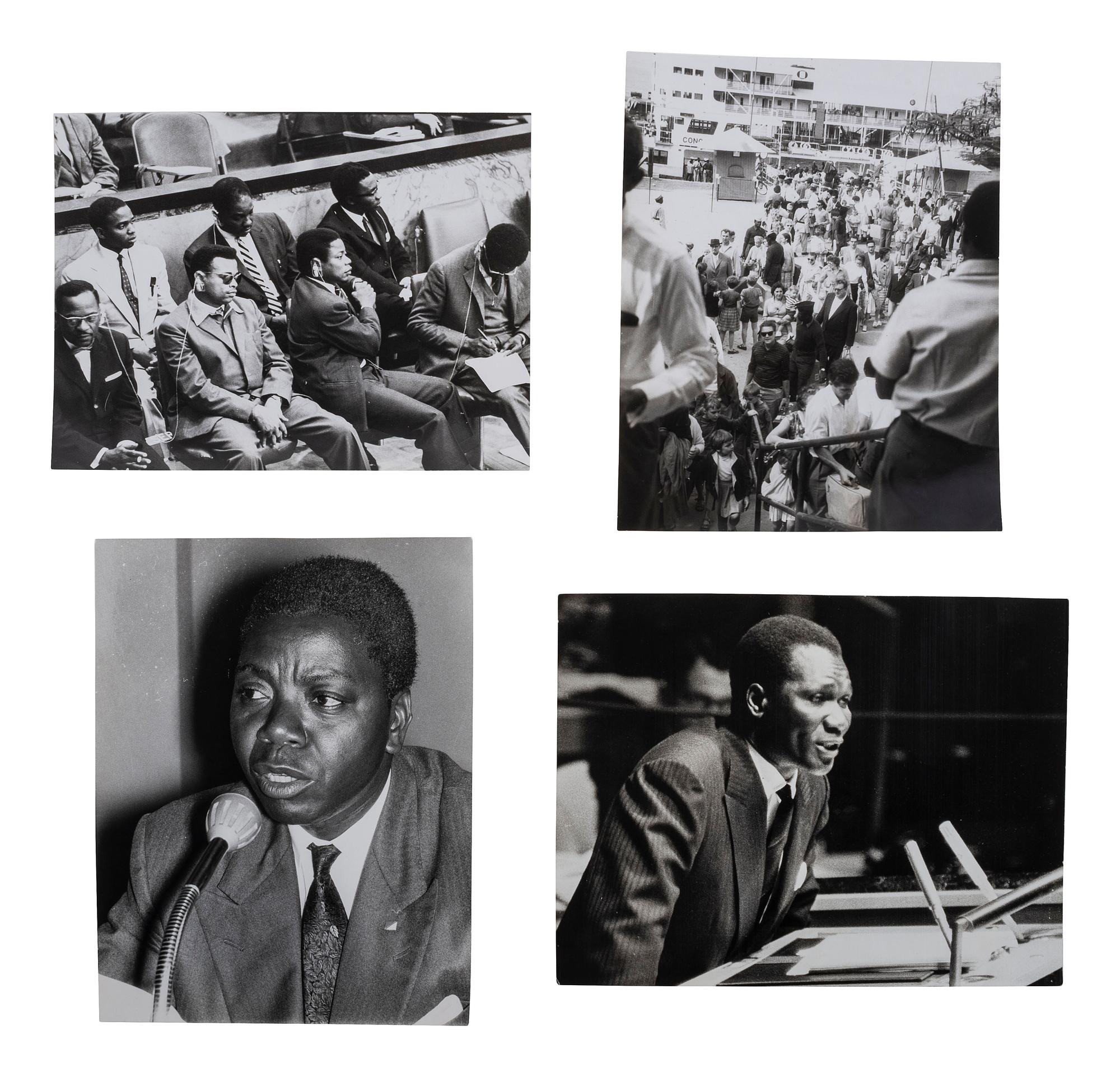 [AFRICA]. A group of 15 press photographs relating to leaders, events, and conflict in Africa. Ca 1930s-1960s.