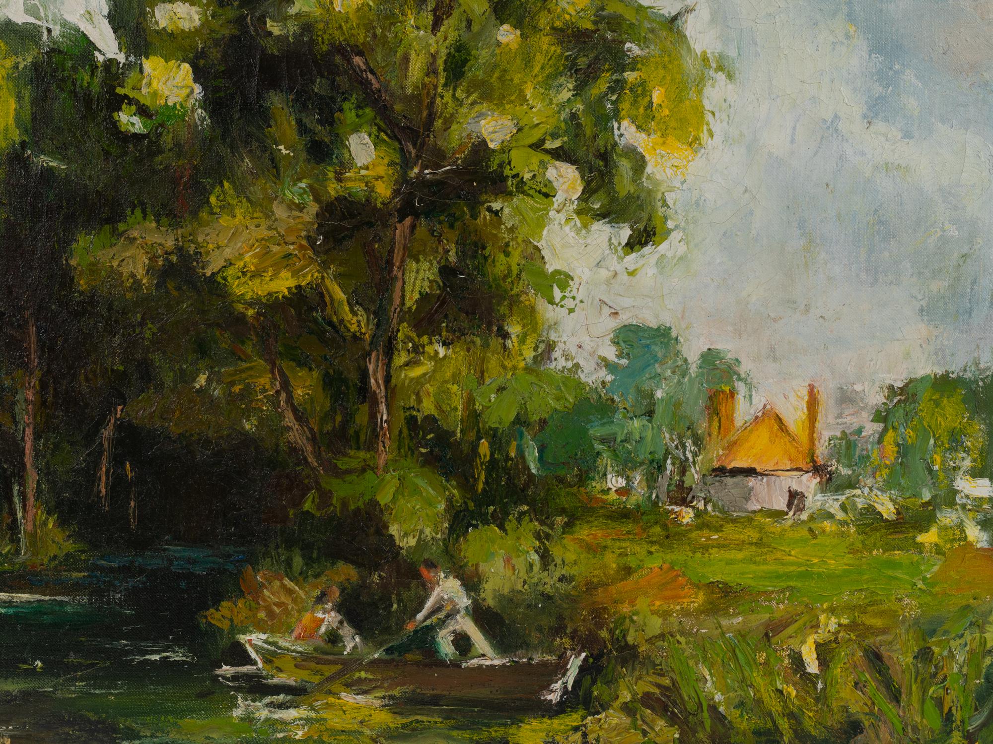 Riverscape with Cottage